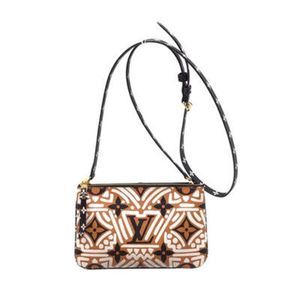 Louis Vuitton Pochette Double Zip Monogram Crafty Canvas